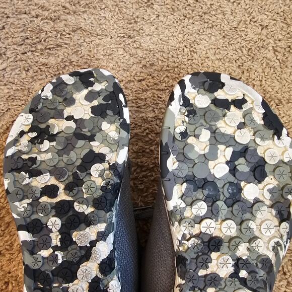 Nobull Outwork Wild Shoes Black Gray Camouflage Sneakers Mens 7.5 Womens 9 - Picture 7 of 11